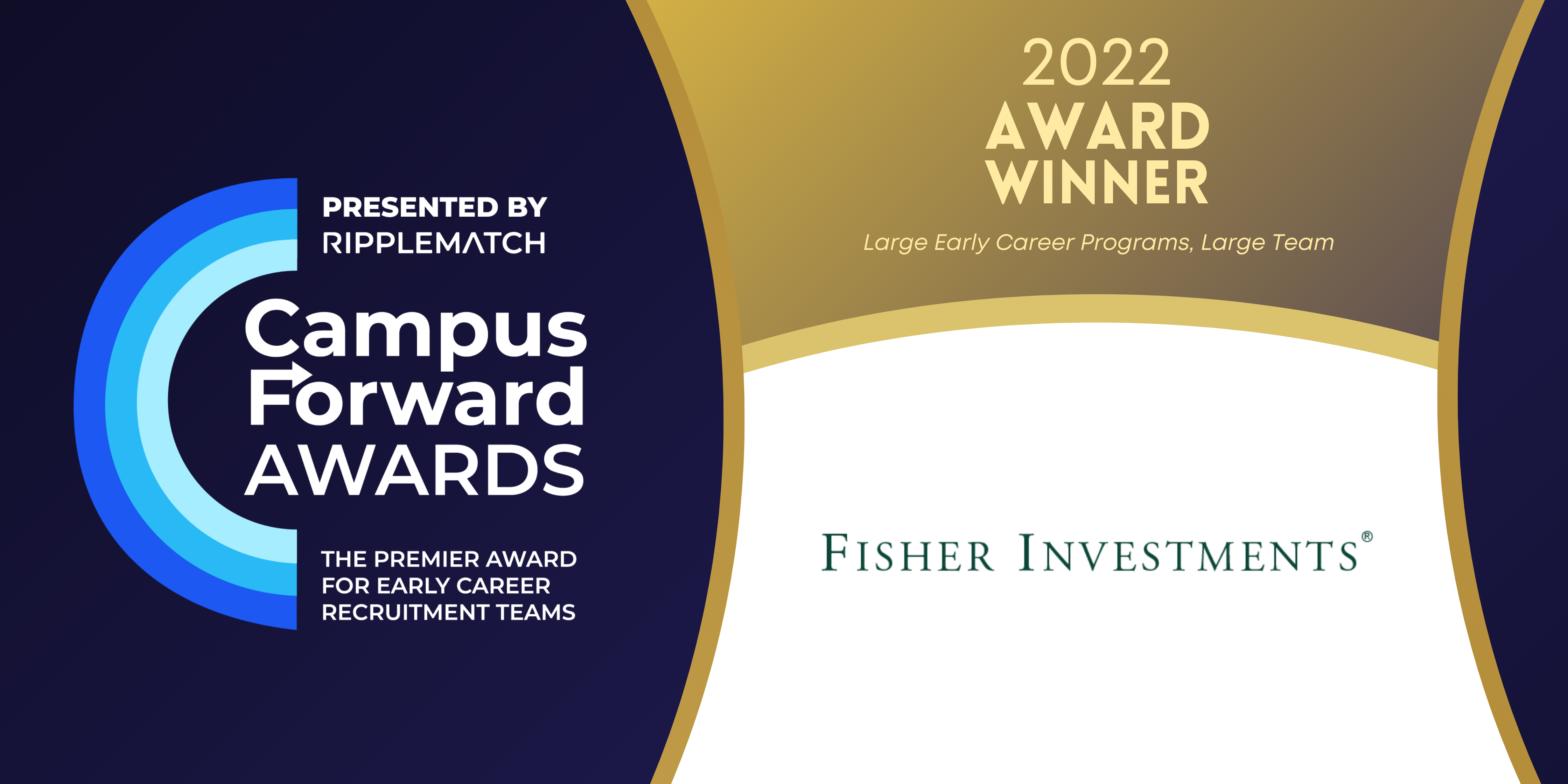 Fisher Investments is a Campus Forward Award Winner | 2022